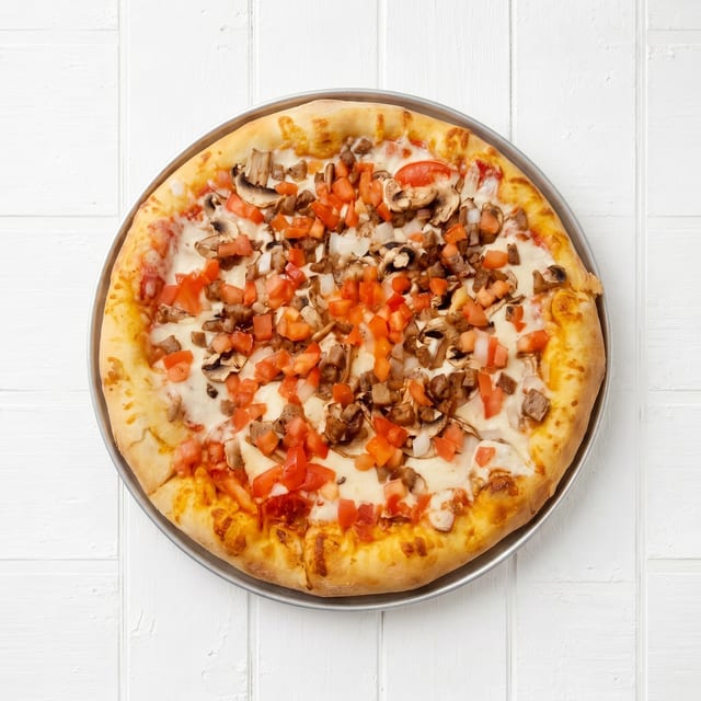 Pizza al Pollo Piccante.