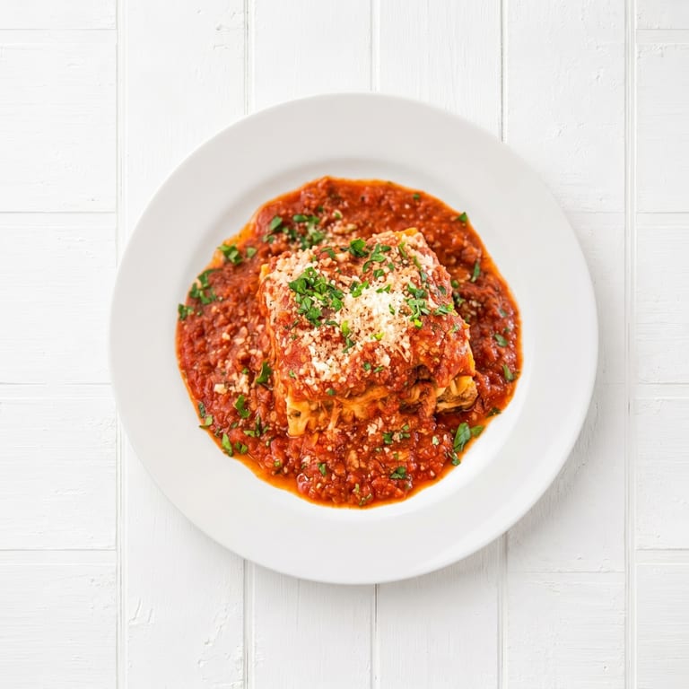 Delicious Lasagna Made Fresh