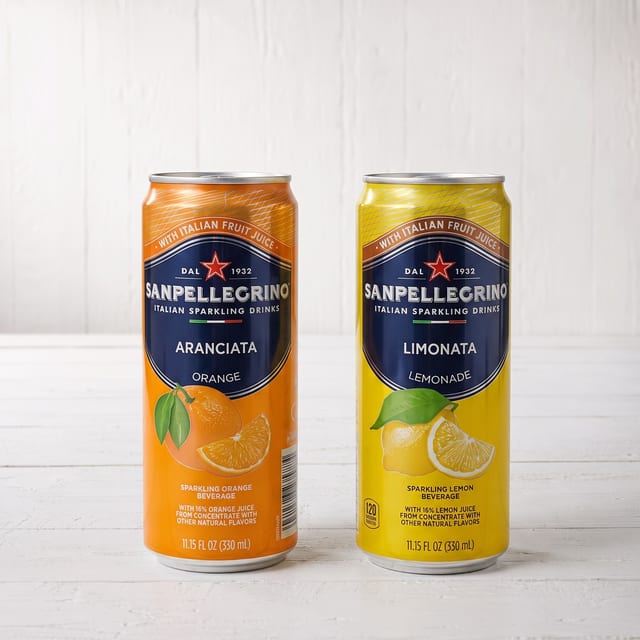 San Pellegrino Italian Sodas.
